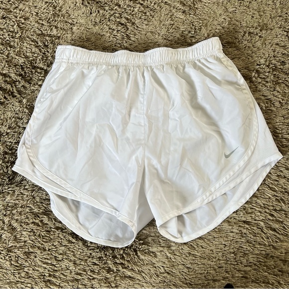 Nike Pants - NIKE White Athletic Shorts